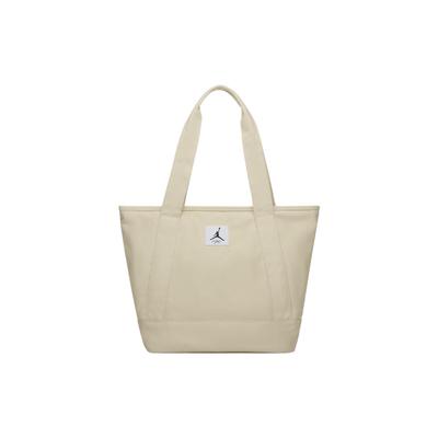 Jordan Flight Logo Solid Color Large Capacity Zipper Tote Bag Unisex Tote Bags Off-White JD2243019GS-001