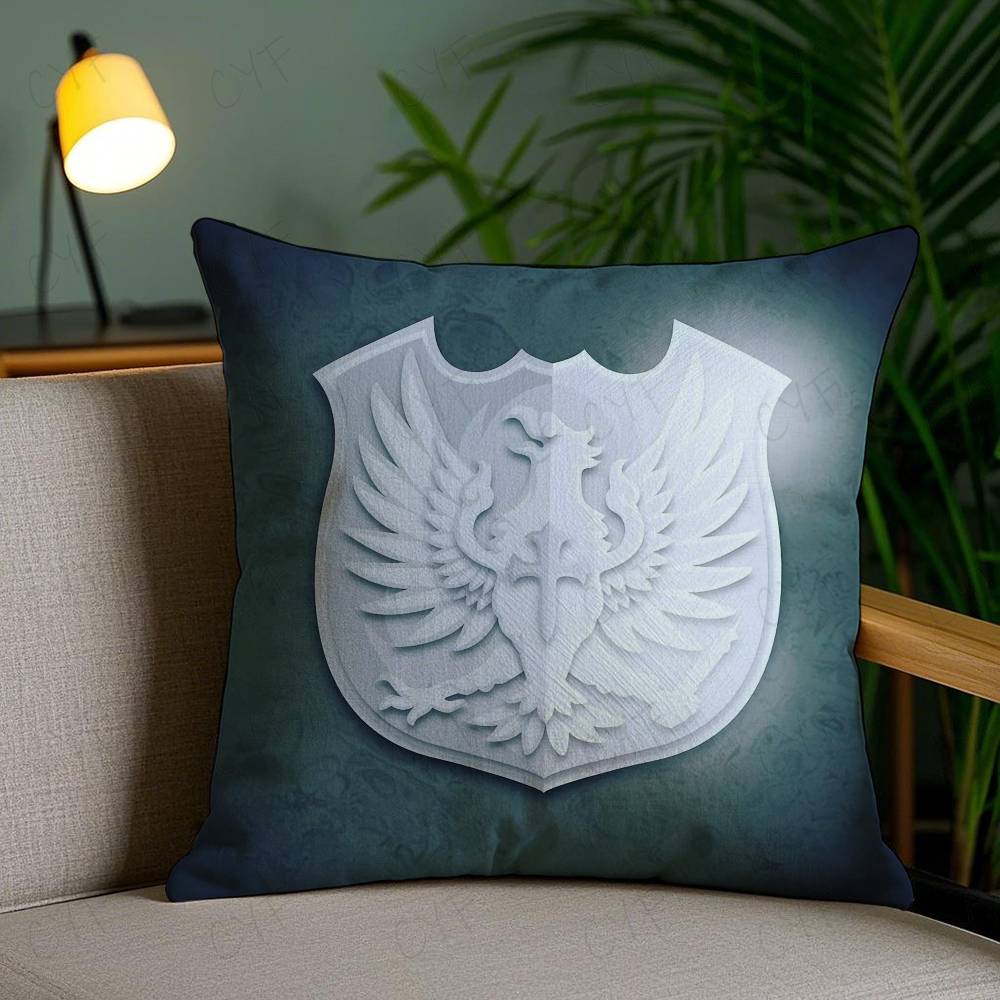 

Горячий Аниме Мультфильм Черный Клевер Наволочка Наволочка из матового флиса с индивидуальной печатью, На ощупь как детская кожа, Экологичная сублимационная печать C 16x16Inch