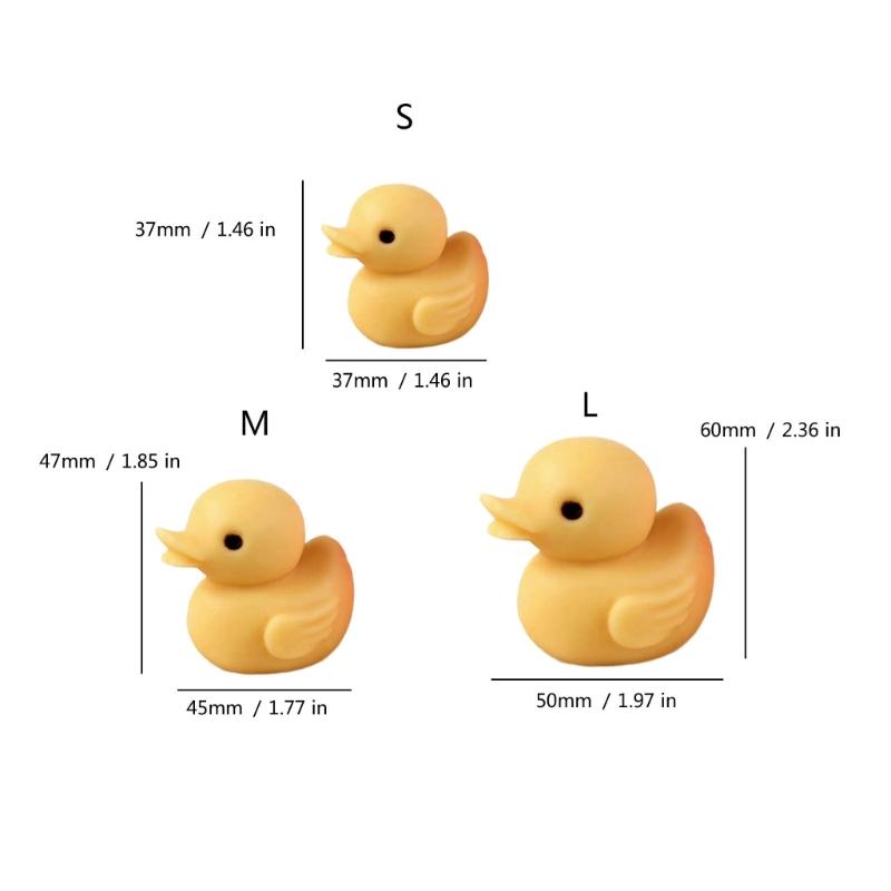 Duck Figurine Silicone Candle Molds for Epoxy Resin Making Candle Soap Candy Cake 3D Duck Fondant Molds Chocolate Molds