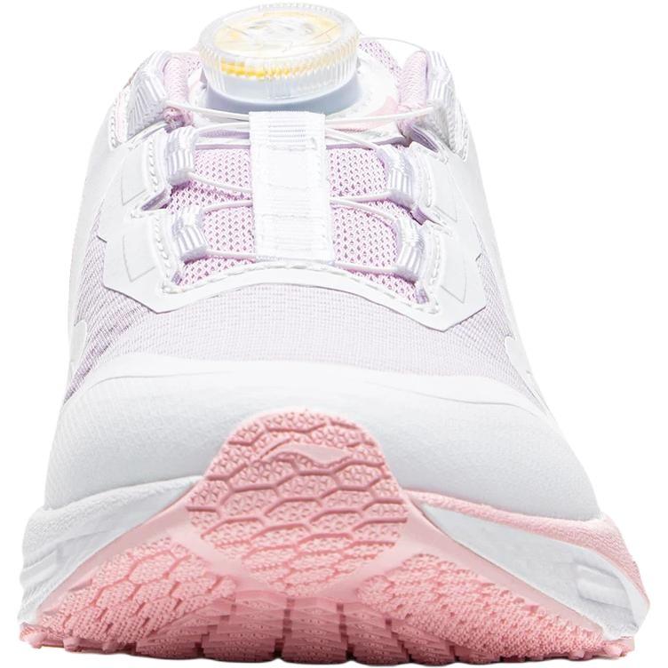 Li Ning Kids Running Synthetic Leather Fabric Soft Comfortable Wear Resistant Rebound Support Low Top Running Shoes Kids Running Shoes YKFU084-4