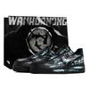 Air Force 1 Kaleidoscope, Night Sky Star Trace, Shopping Bag Abrasion Resistant Low Top Skateboard Shoes Men's CW2288-001(Team1024-S-BOX)