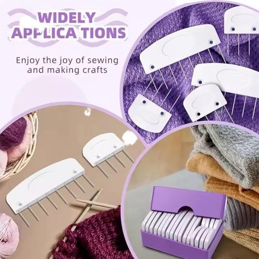 Grzebień do blokowania dzianiny Sweter do robienia na drutach Stała igła Stały grzebień Wełna do robienia na drutach Stałe narzędzie do stylizacji Sweter Szalik Stała igła