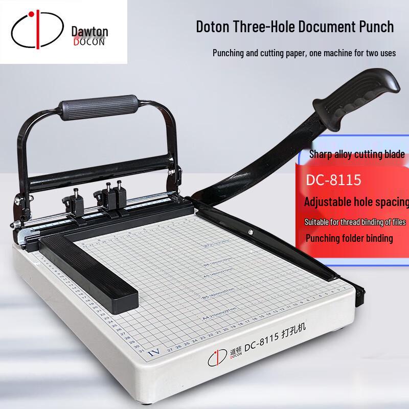 Docon 3-Hole Binding Machines & Accessories CN plug (adapter included)