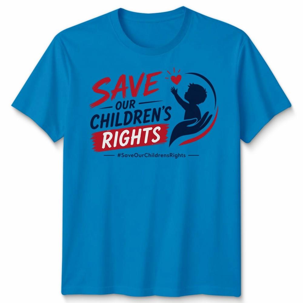 Save Our Childrens Rights Unisex T Shirt Advocacy Awareness Graphic Tee