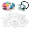 500Pcs Nonwoven Round Piece DIY Felt Crafts Cloth Flake Accessories Chip Hair Decoration 25mm