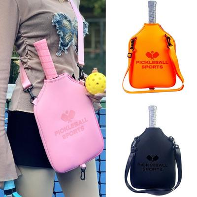 Zipper Closure Tennis Crossbody Bag Waterproof Tennis Racket Bag Sports Bag Badminton Bag  Outdoor