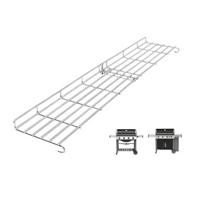 Large Pliable Cooking Area For Outdoor Barbecue Produced From Long Permanent Food Safe Metal Contains Uppermost Heating Section