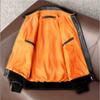 Pilot Leather Jacket Pure First Layer Cowhide Leather Jacket Men's Flight Suit Large Size Jacket