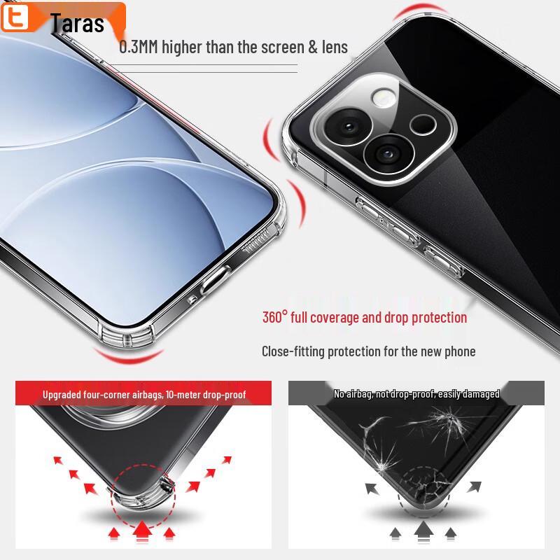 OnePlus Airbag Transparent Soft Protective Phone Case