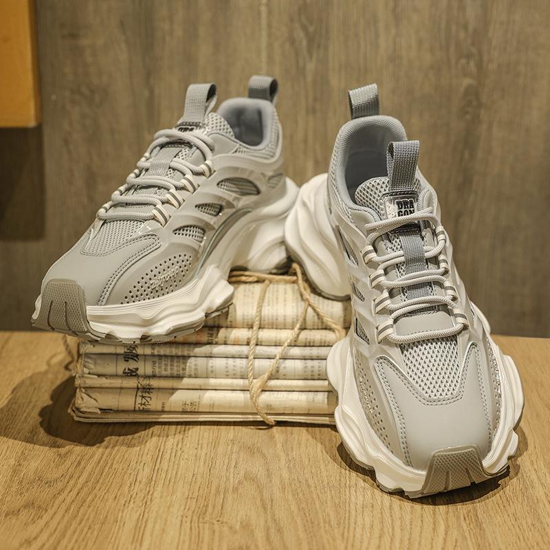 Neue atmungsaktive Mesh-High-Quality-Vierjahreszeiten-Sport- und Freizeitschuhe für Väter Laufen