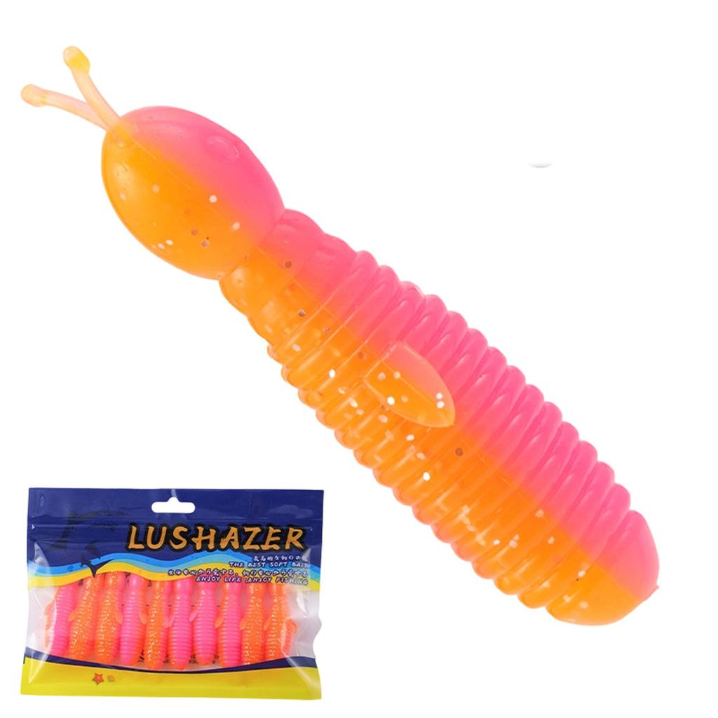 Dancing Worm Soft 1.7g 2.7g 60mm 75mm S Floating Fishing TPE Worm Swimbaits Fishy Smell Bass Artificial