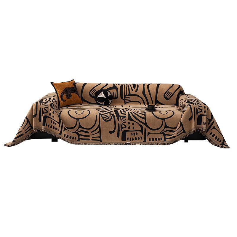 Minimalist High Quality One Piece Full Cover Sofa Cushion All Season Universal Sofa Throw Blanket