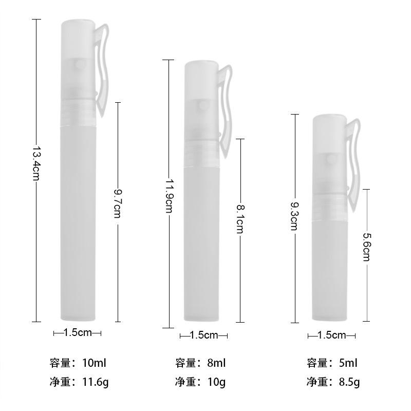6 Stück/Los 5ml8ml10ml Parfümstift Sprühflasche Tragbare Parfüm Alkohol Unterflasche Röhrchen Sprühflasche