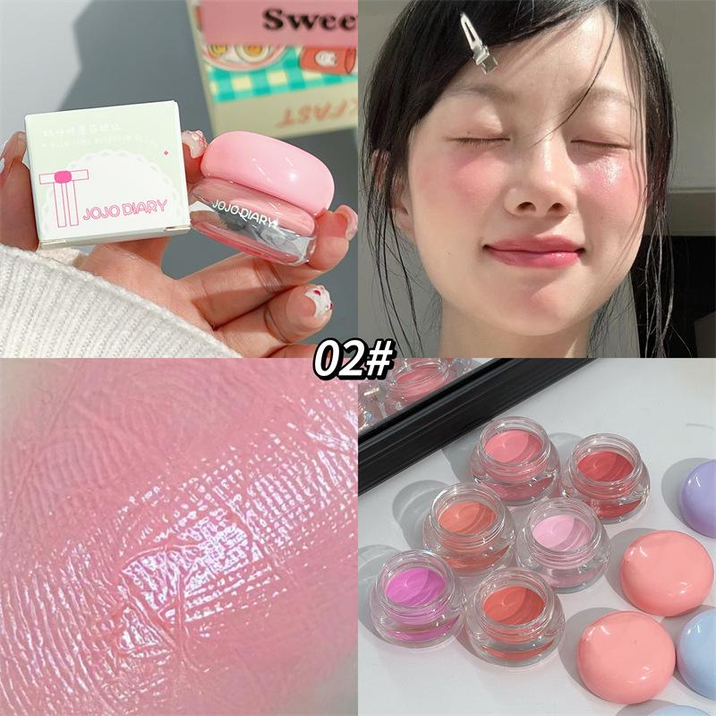 

Матовые румяна Yalin Jiujiu Soft Mist - Молочный оттенок, Низкая насыщенность, Нежная грибная кремовая пудра