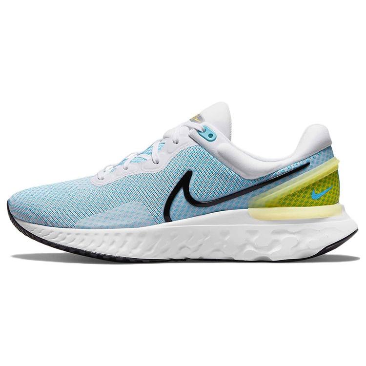 Nike React Miler 3  White Chlorine Blue  Men s DD0490-100 EU 42