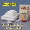 100/200/300 uds. Bolsa de Almacenamiento Sellada al Vacío de Grado Alimenticio Bolsa de Compresión para Uso Doméstico para Nevera Bolsa de Embalaje Especial para la Frescura