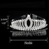 Classic Bride Rhinestone Crown Hair Accessories Headgear Studio Wedding Dress Accessories Direct Sales