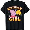 Peppa Pig Verjaardagsmeisje Confetti Feest T-shirt
