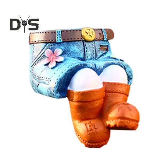 

Джинсовый цветочный горшок из смолы, ретро-юбка из денима, цветочный горшок, домашний декор, суккуленты, кашпо для сада, двора, внутреннего стола, дисплей C