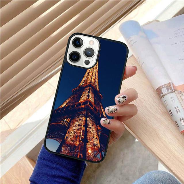 London Eye Eiffel Tower Big Ben Cover For iPhone 17 Air 15 16 14 13 12 Pro Max 11 Pro Max Plus Phone Case Coque