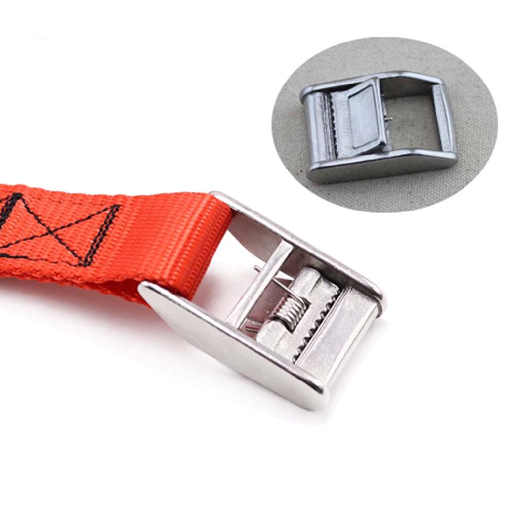 25mm 316 Stainless Steel Cam Buckle For Tie-Down Luggage Cargo Load Straps China Mainland