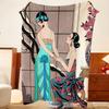 Artist G-George B-Barbier Throw Flannel Throw Blanket, Lightweight Cozy, Durable Washable cute Cool