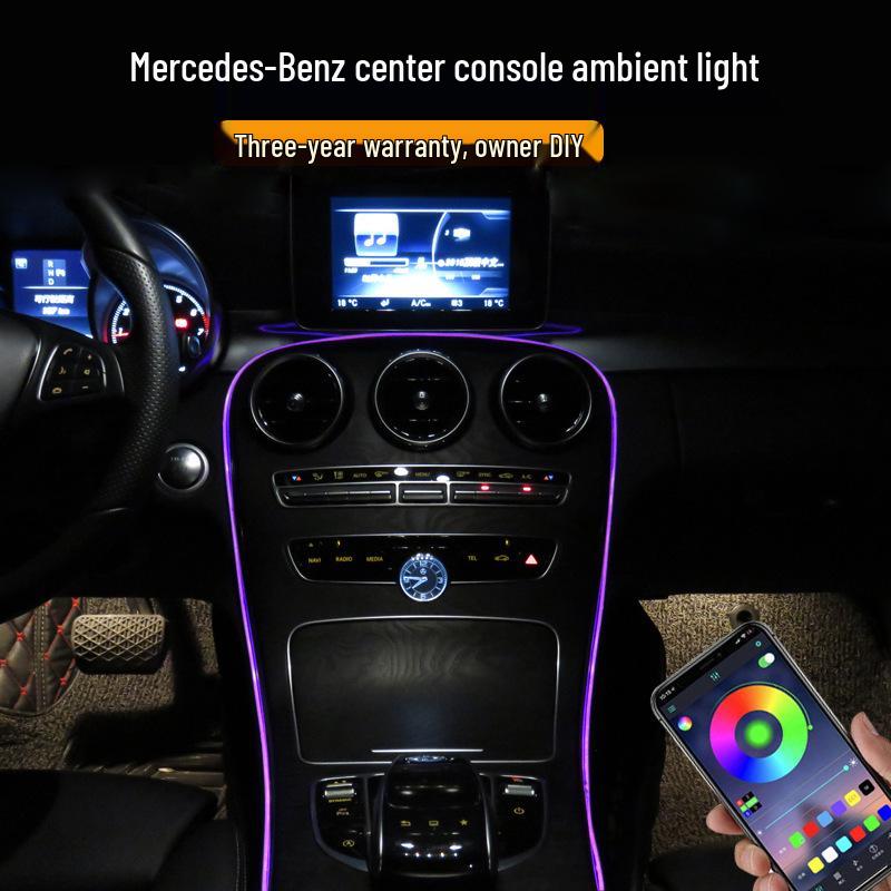 Mercedes-Benz C-Class GLC260 LED Interior Ambient Light Modification