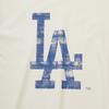 New Era La Dodgers Big Logo PigmenT T shirT Cream