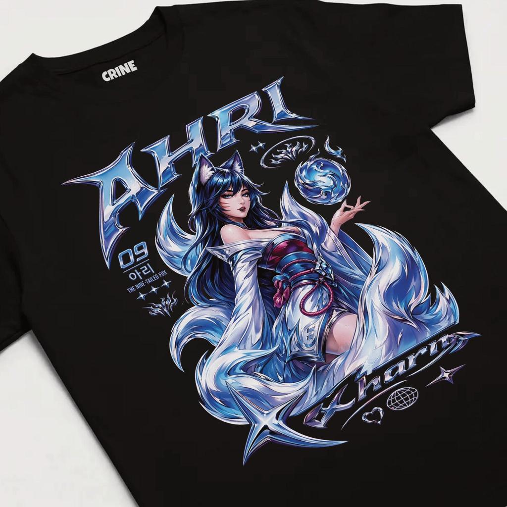 Ahri Mage Main Champion League of Legends Gift Graphic Gaming Tee