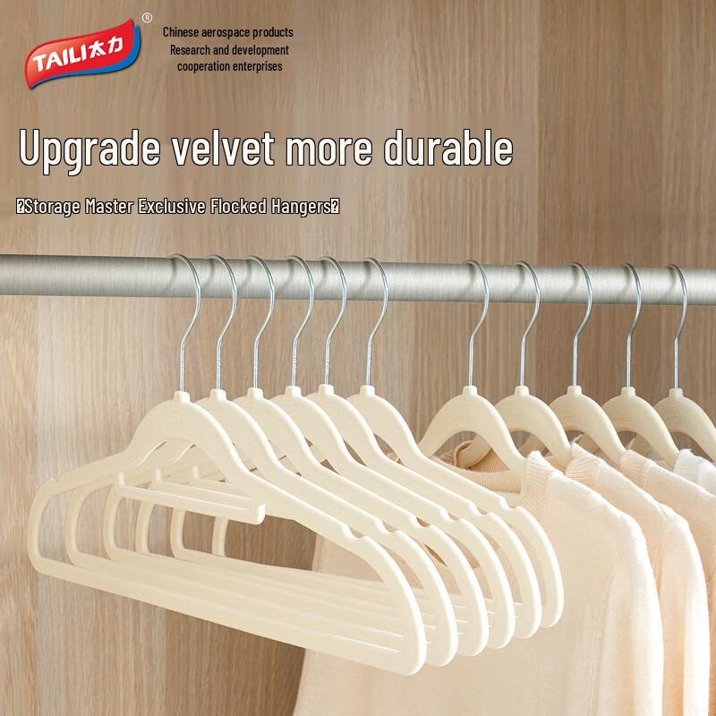 

Flocked Non-Slip Clothes Hangers