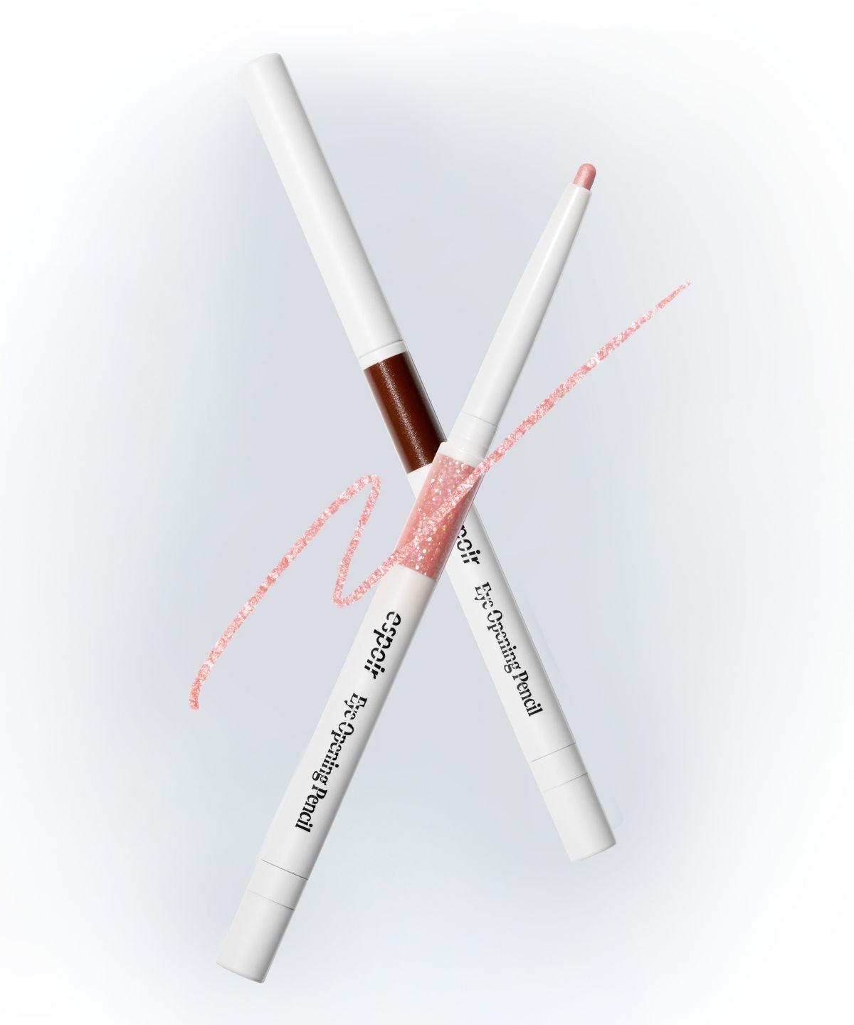 [Set of 2] Eye Opening Pencil No. 6 Peach Chrome