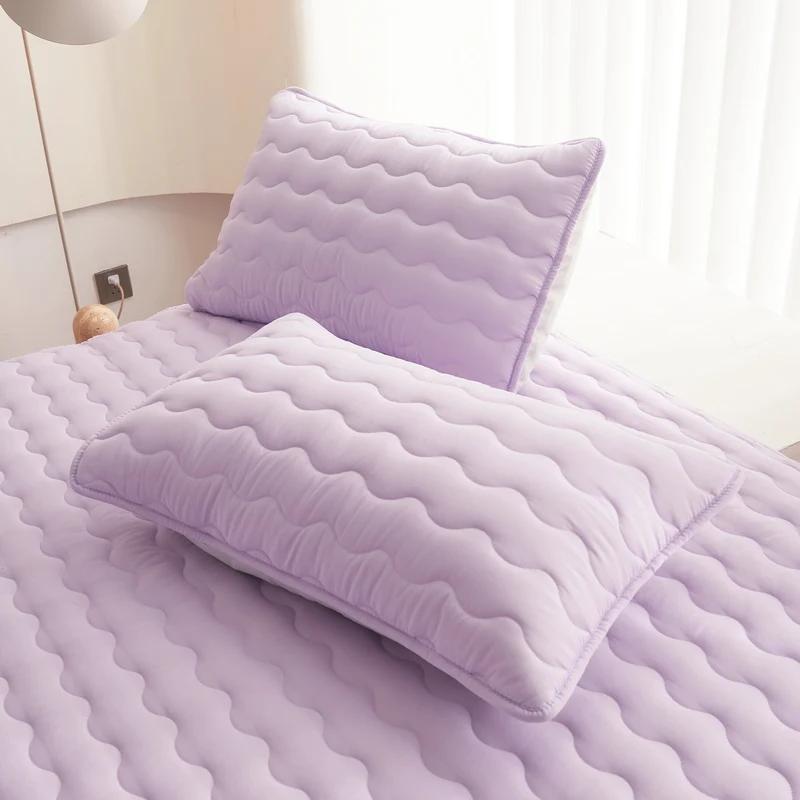 2 Pieces Cotton Pillowcase Machine Washable Pillow Cover Bedroom Decor Suitable for With Children Just Pillowcase ,No Pillow