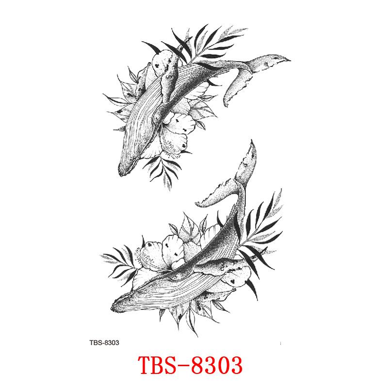 Waterproof Tattoo Sticker, Totem Character Tattoo Sticker Tattoo