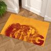 Lion Emblem Area Rug Perfect for Kitchen Playrooms Outdoor Study room Anti-slip Rug Decorate Offices Luxury Gift for Birthday, Christmas, Wedding