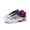 Li Ning Thunder Series Pro Kényelmes Ütéscsillapítás Csúszásmentes Kopásálló Alacsony szárú Tollaslabda Cipő Unisex Cipő Fehér Kék AYAT009-3