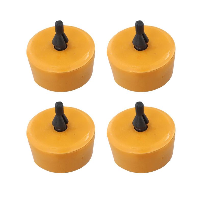 4pcs/set Rear Bump Stop Parts Kit For Leaf Spring Rubber Buffer 2K0511155A For Caddy For Mk3 For Mk4 Automotive Accessories