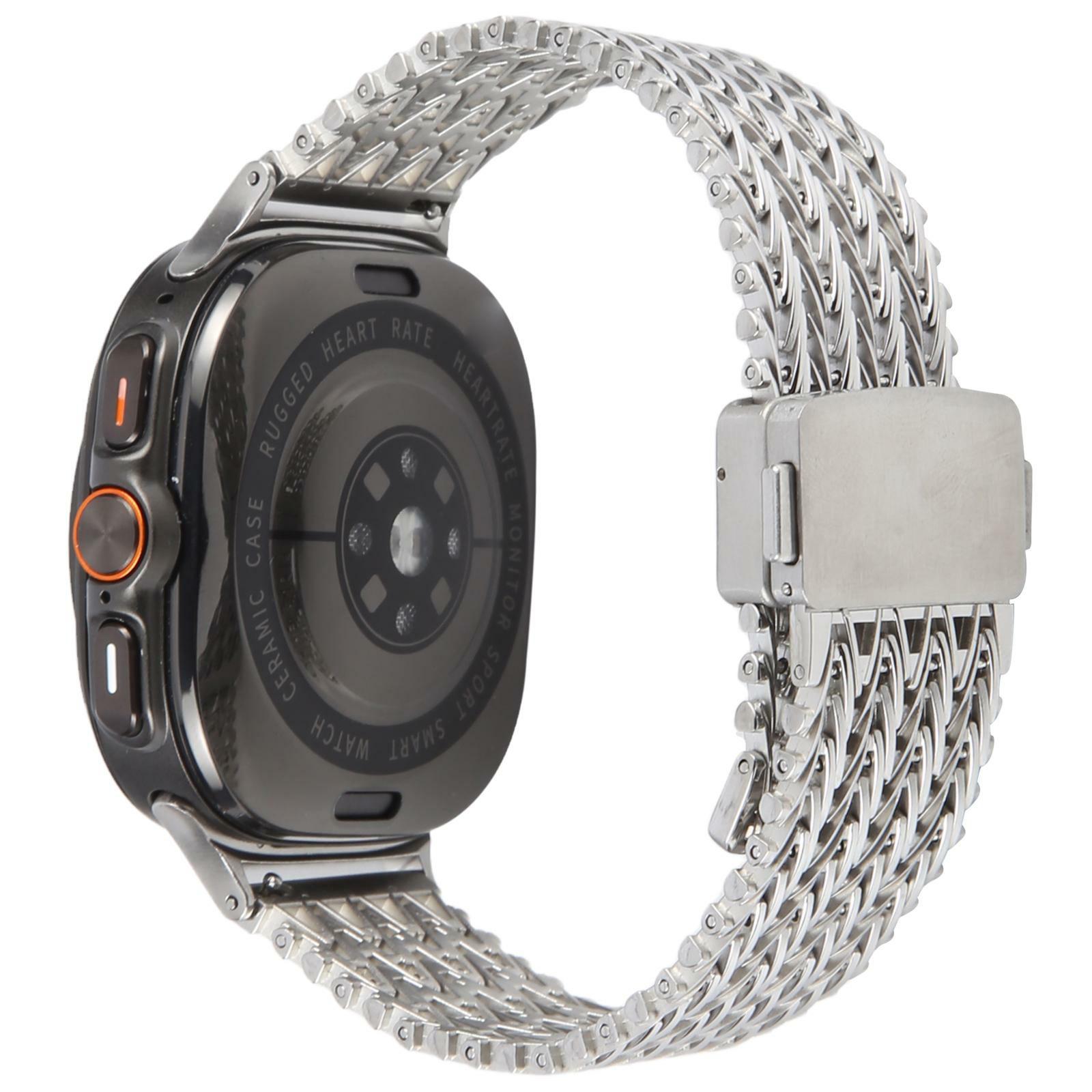 

Для Samsung Galaxy Watch Ultra 47mm Металевий ремінець для смарт-годинника Магнітна застібка Ремінець на зап ястя E