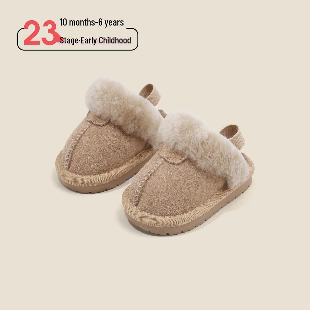 Pantofole in Cotone per Neonati Pre-Cammino: Calde Scarpe in Velluto, Unisex Autunno/Inverno