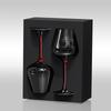 Burgundy High-Stem Red Wine Glass Set - 2 Piece Gift Box