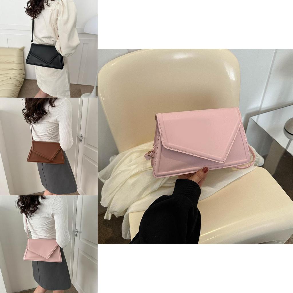 Chic Minimalist Small Square Bag Casual Everyday Purse For Women Available In Black White Pink Brown Khaki