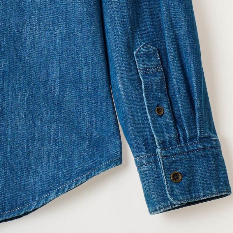Bcbg Classic Denim Blouse B4s2b423