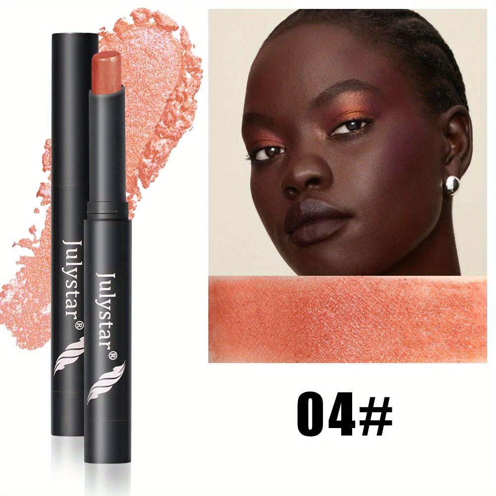 Spinning Pearl Eyeshadow Stick, Matte and Shimmer Eye Brightener Stick Zvýrazňující tyčinka na konturování stínů Voděodolný make-up očních stínů pro ženy