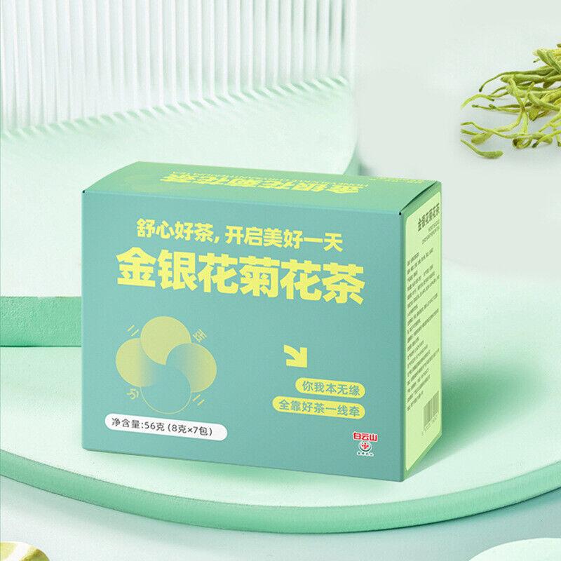 Geißblatt Chrysanthemen Tee mit Löwenzahn Minze Maulbeerblatt Kumquat Getrocknet