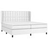VidaXL Slat Bed Base with Mattress, Upholstered Bed, Double Bed, Adult Bedroom Interior Bed, Modern, 3129052