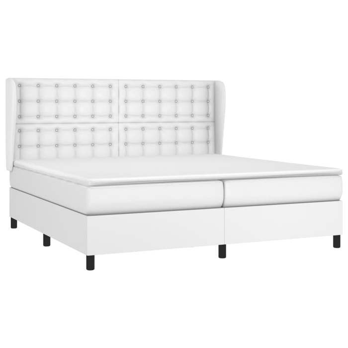 VidaXL Slat Bed Base with Mattress, Upholstered Bed, Double Bed, Adult Bedroom Interior Bed, Modern, 3129052