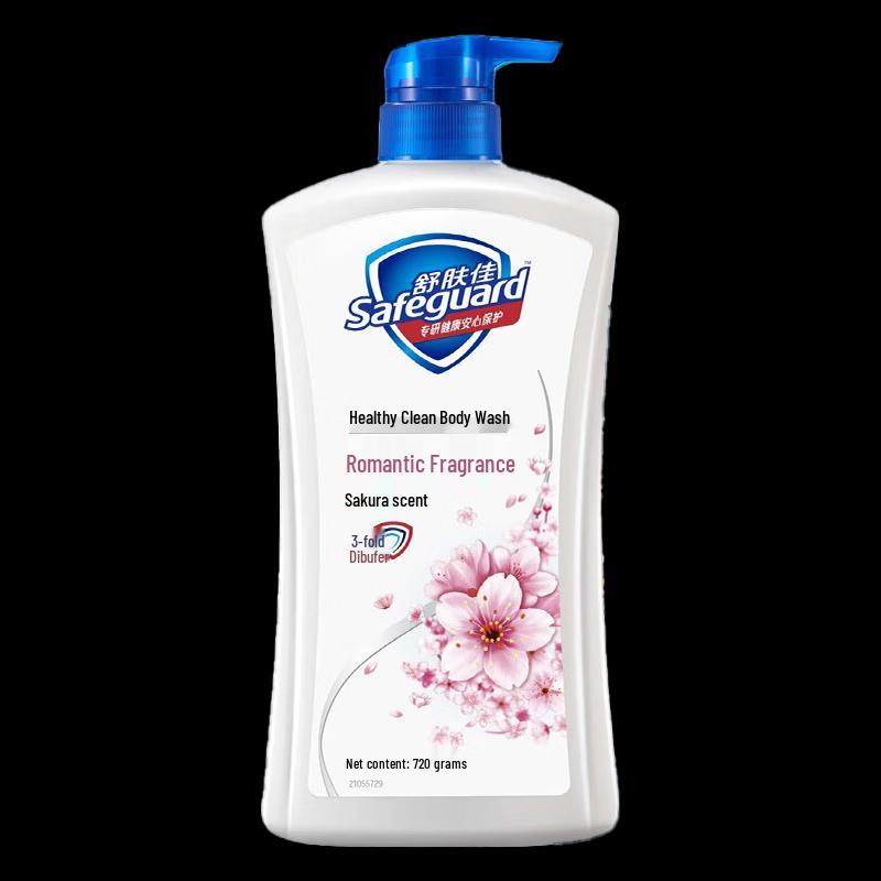 Safeguard Healthy Purifying Cherry Blossom Shower Gel