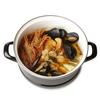 DEAN DELUCA Casserole Black & Large, (18cm)