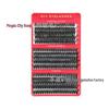 DIY Single Cluster False Eyelashes Set - 60D/80D Self-Grafting Lashes with Large Capacity