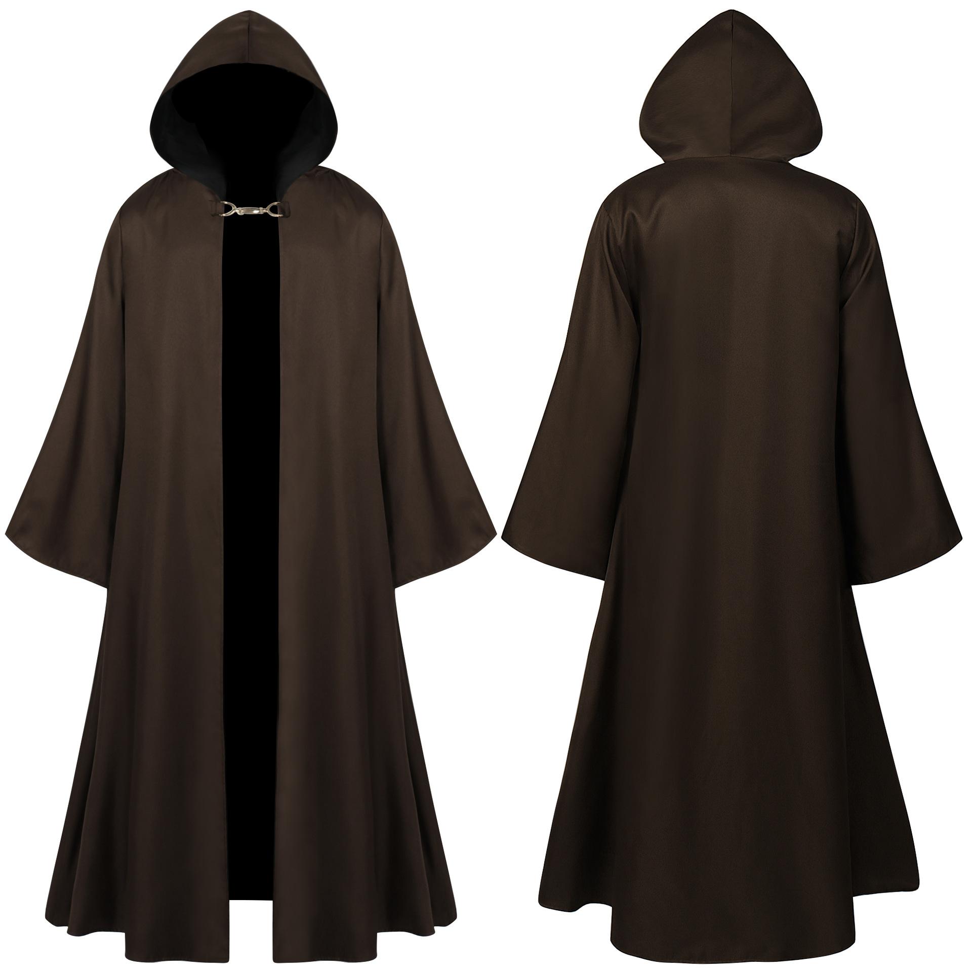 

2025 новый женский средневековый готический плащ-накидка с капюшоном с длинными рукавами костюм для сцены на заказ One Size