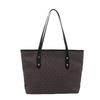 Trendy Casual Commuter Tote Bag In Red Polka Dot And Black Heart Patterns For Fashion-forward Students